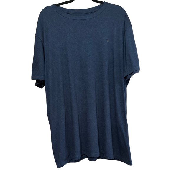 Veece Brand Men's XL T-Shirt Short Sleeve Logo Graphic Print Blue Cotton Blend - Picture 1 of 10